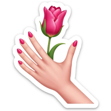 💅+🌷 sticker