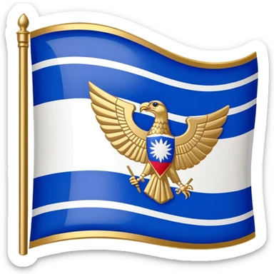Assyrian Flag sticker