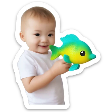 cute baby fish toy play with toddler toy sing and dance ABCs for kindergarten age learn the alphabet and numbers fidget toy colors shapes fun to play with sticker