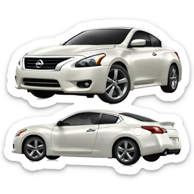 Nissan Altima coup sticker