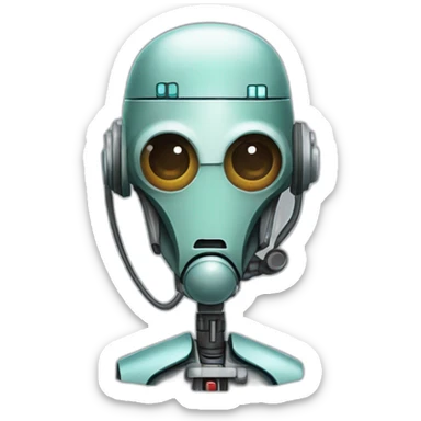 Star wars surgeon droid sticker