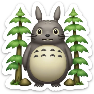 Ghibli My Neighbor sticker