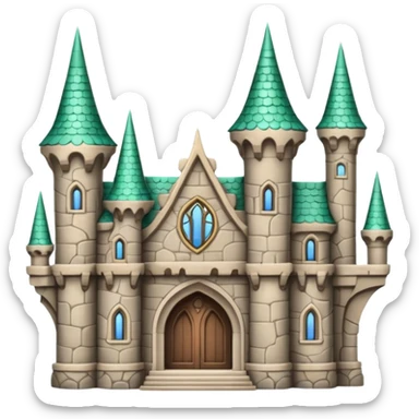 elf castle sticker