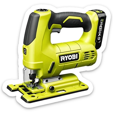 RYOBI ONE+ HP 18V Brushless Cordless Jig Saw (Tool Only) emoji style  sticker