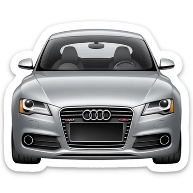 Audi car sticker