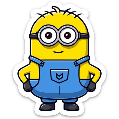 Minion sticker