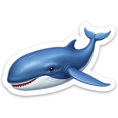 Baleine à bleu réalise les mieux aide toi de internet sticker