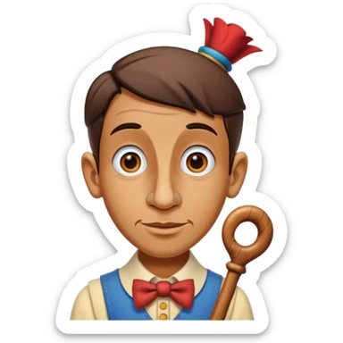pinocchio liar sticker