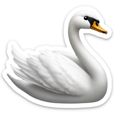 swan sticker
