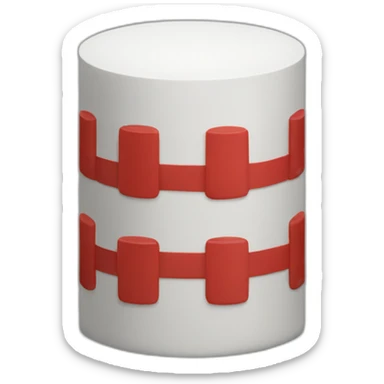 red-and-white-cylinder sticker