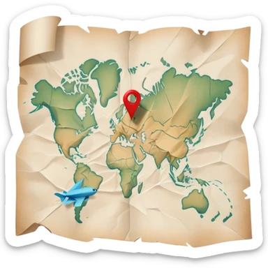 a slightly crumpled paper map with an attack strategy drawn on it, high detail, no text sticker