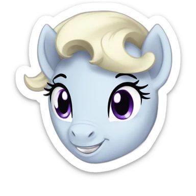 Rarity from my little pony sticker