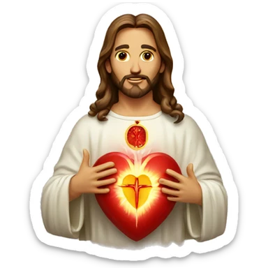 Sacred Heart of Jesus android sticker