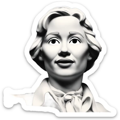 Women on Mount Rushmore sticker