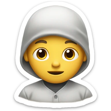 IMPY LOOKING LITTLE KID COMING OUT OF PLAY MOUND sticker