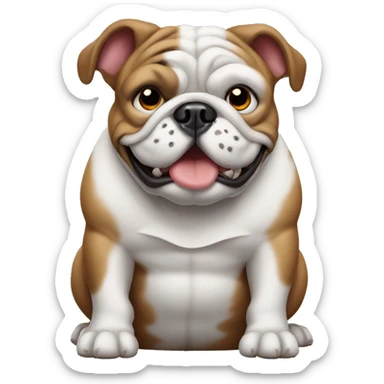 Bulldog Frances sticker