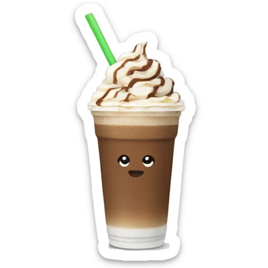 Mocha frappe  sticker