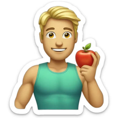 good healthy sticker