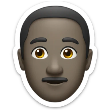 marteau de couleur noir sticker