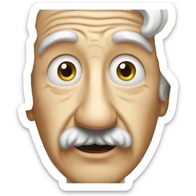 albert einstein sticker