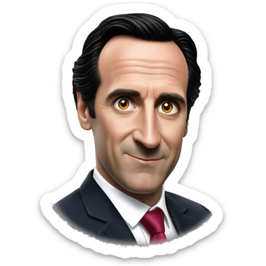 Unai Emery Aston Villa sticker