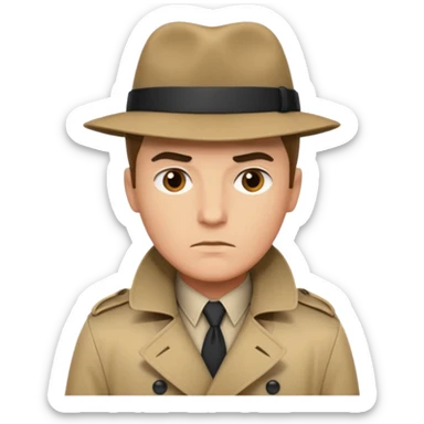 detective  sticker