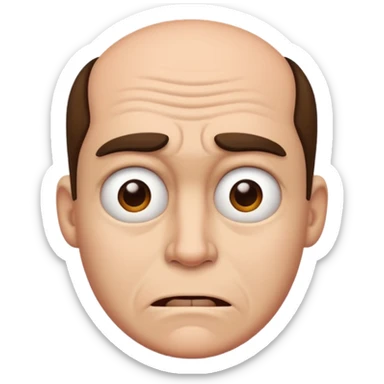 When you look at a person with contempt  sticker