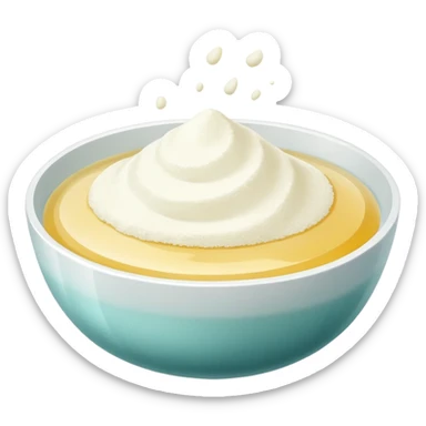 powder fish gelatin sticker