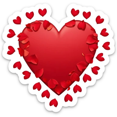 Put The 💔 Emoji And 🥀 Emoji Together In One Image sticker