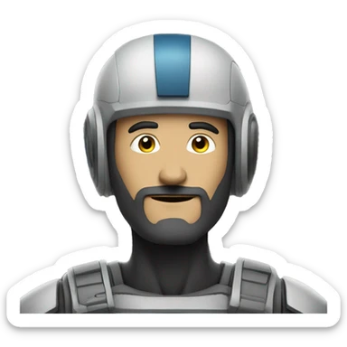 upgraded titan tv man sticker