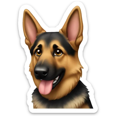 German shepherd  sticker