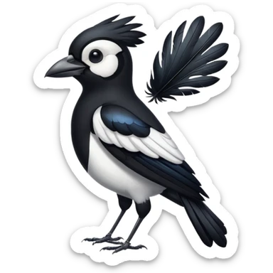 I want a magpie emoji sticker