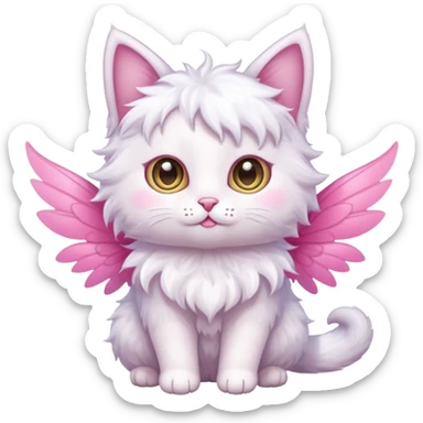 fairy kitty sticker