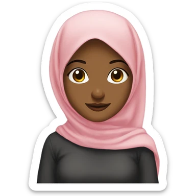 hijabi girl 🤷🏻‍♀️ sticker