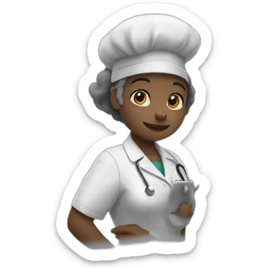 Mole-nurse-yes-yes sticker