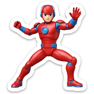 I want an emoji like the toy of the movie "jingle all the way" . sticker