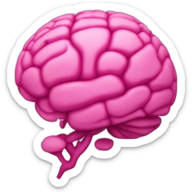 CEREBRO ROSA sticker