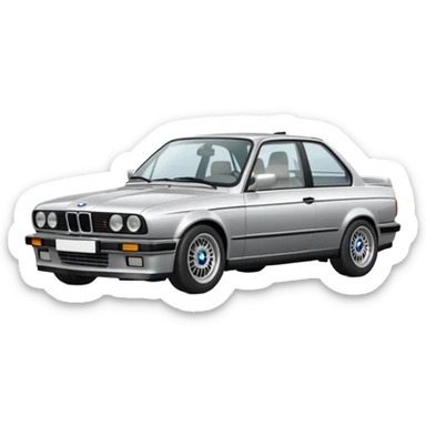 BMW E30 sticker