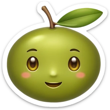 cute olive sticker