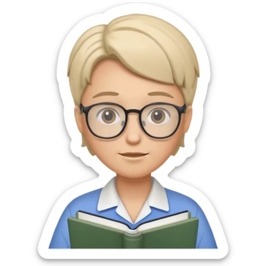 psychiatrist or therapist, mental health professional with notebook sticker