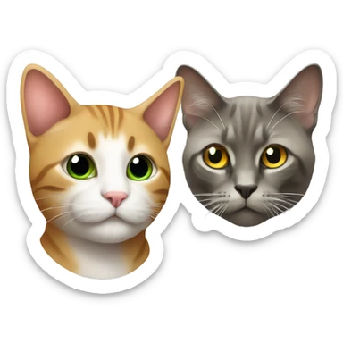 ethereum and cat sticker