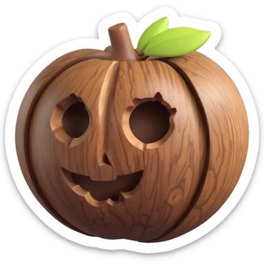 cracked walnut sticker