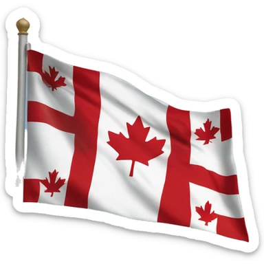 Bandera de Quebec Canadá  sticker