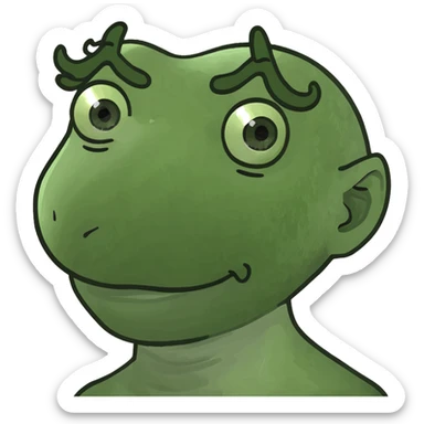 Tanned face with sea-salt curls and a freckled nose sticker