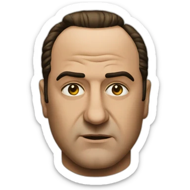 The Sopranos Face sticker