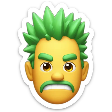 Spike from brawlstars sticker