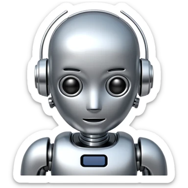 ai driven robtics learning sticker