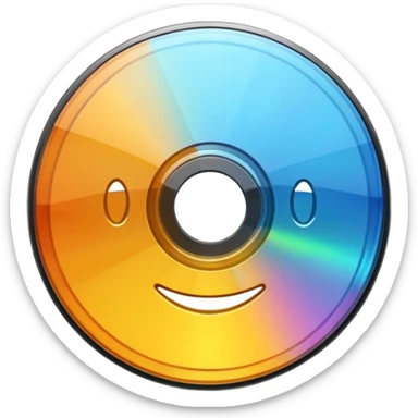 DVD  sticker