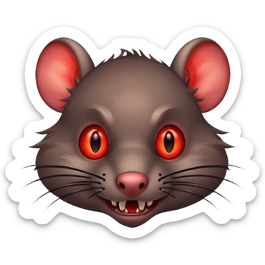create a monster rat sticker