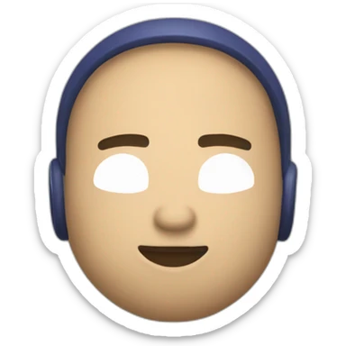 Una pelota de rugby leyendo sticker